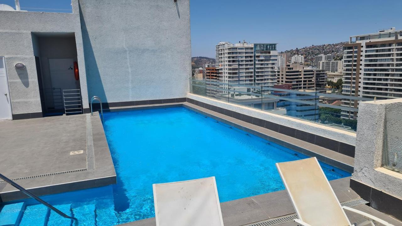 Apartamento Boulevard Poniente Apartment Vina del Mar Bagian luar foto
