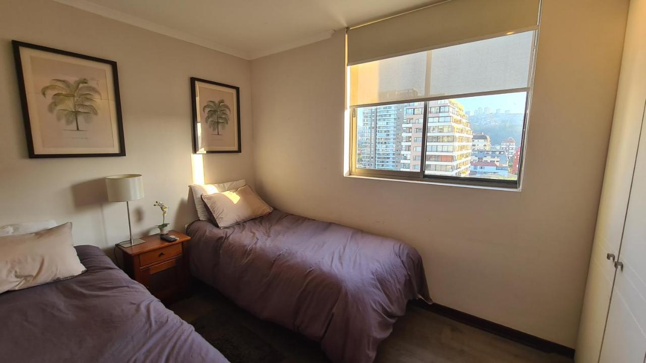 Apartamento Boulevard Poniente Apartment Vina del Mar Bagian luar foto