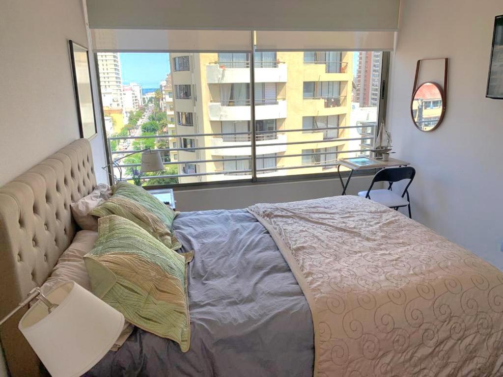 Apartamento Boulevard Poniente Apartment Vina del Mar Bagian luar foto