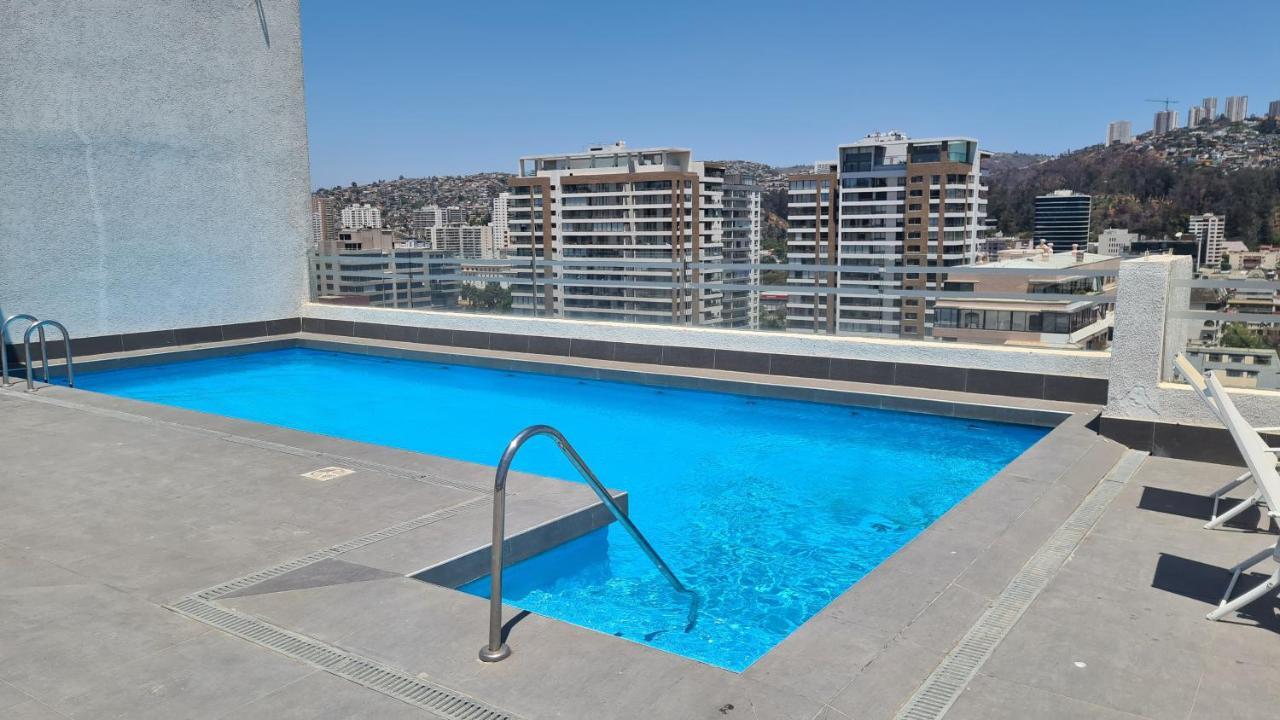 Apartamento Boulevard Poniente Apartment Vina del Mar Bagian luar foto